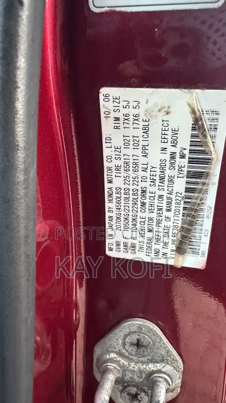 Honda CR-V EX-L 4dr SUV (2.4L 4cyl 5A) 2011 Red