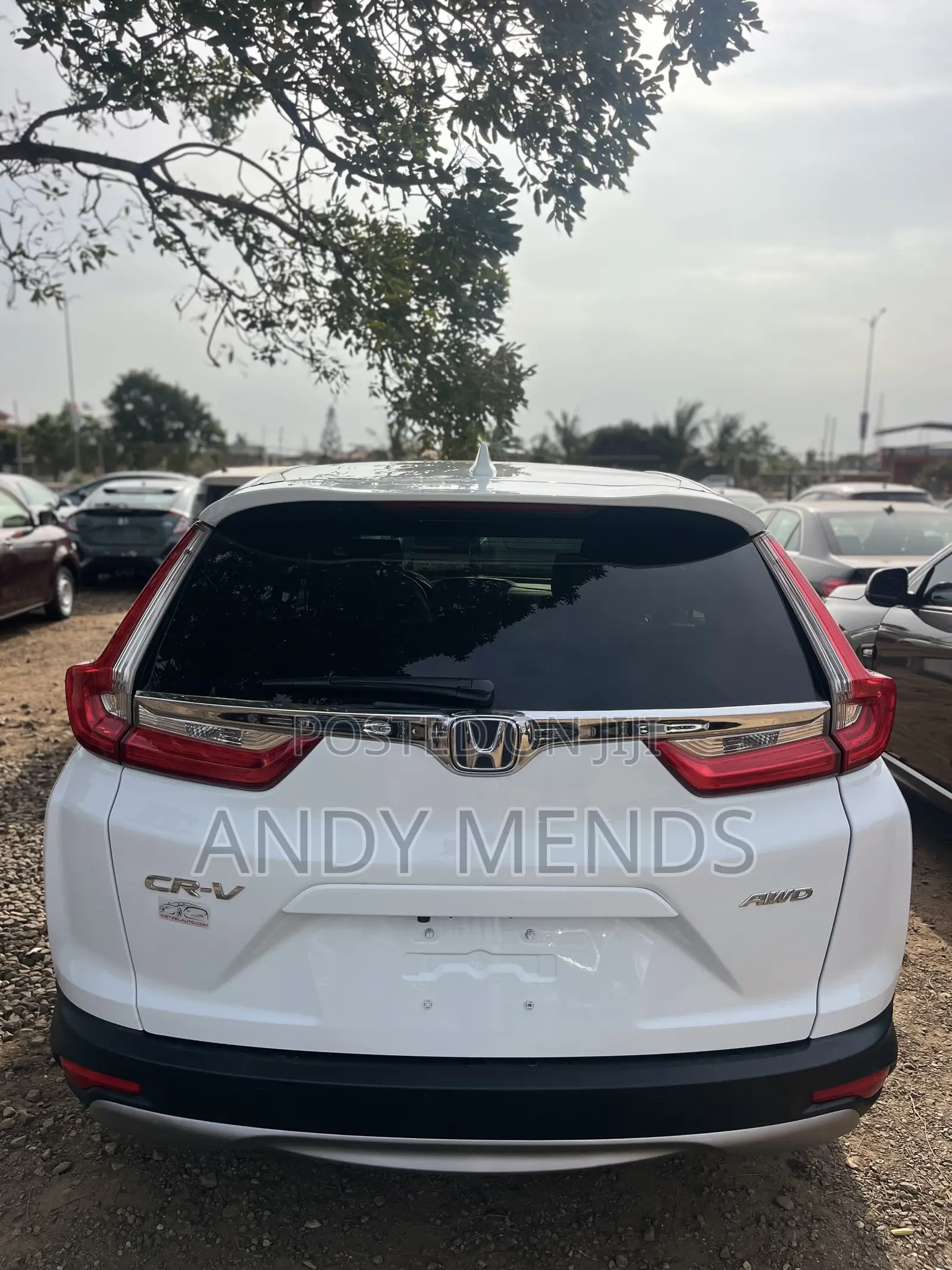 Honda CR-V EX-L AWD 2018 White