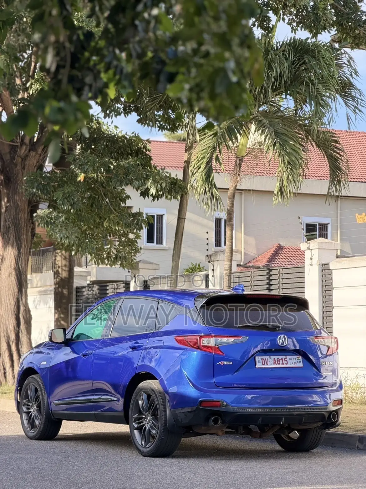 Acura RDX 2021 Blue