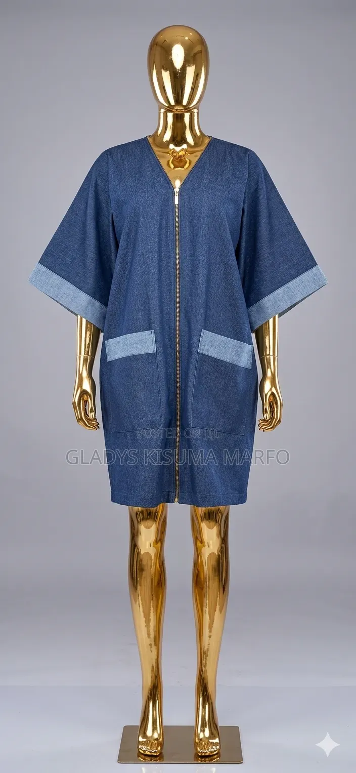 Chic Denim Shirt Dress
