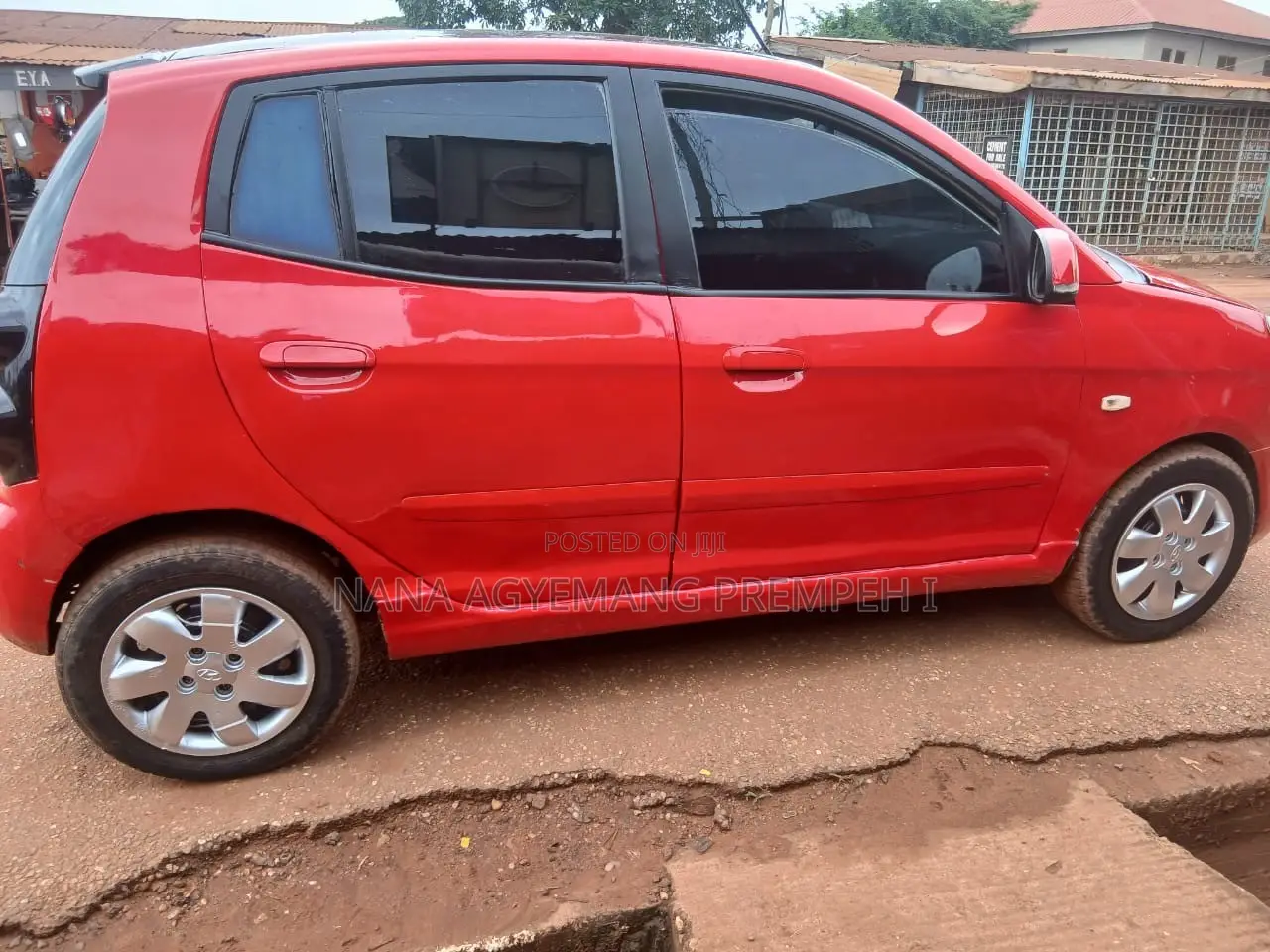 Kia Morning 2010 Red