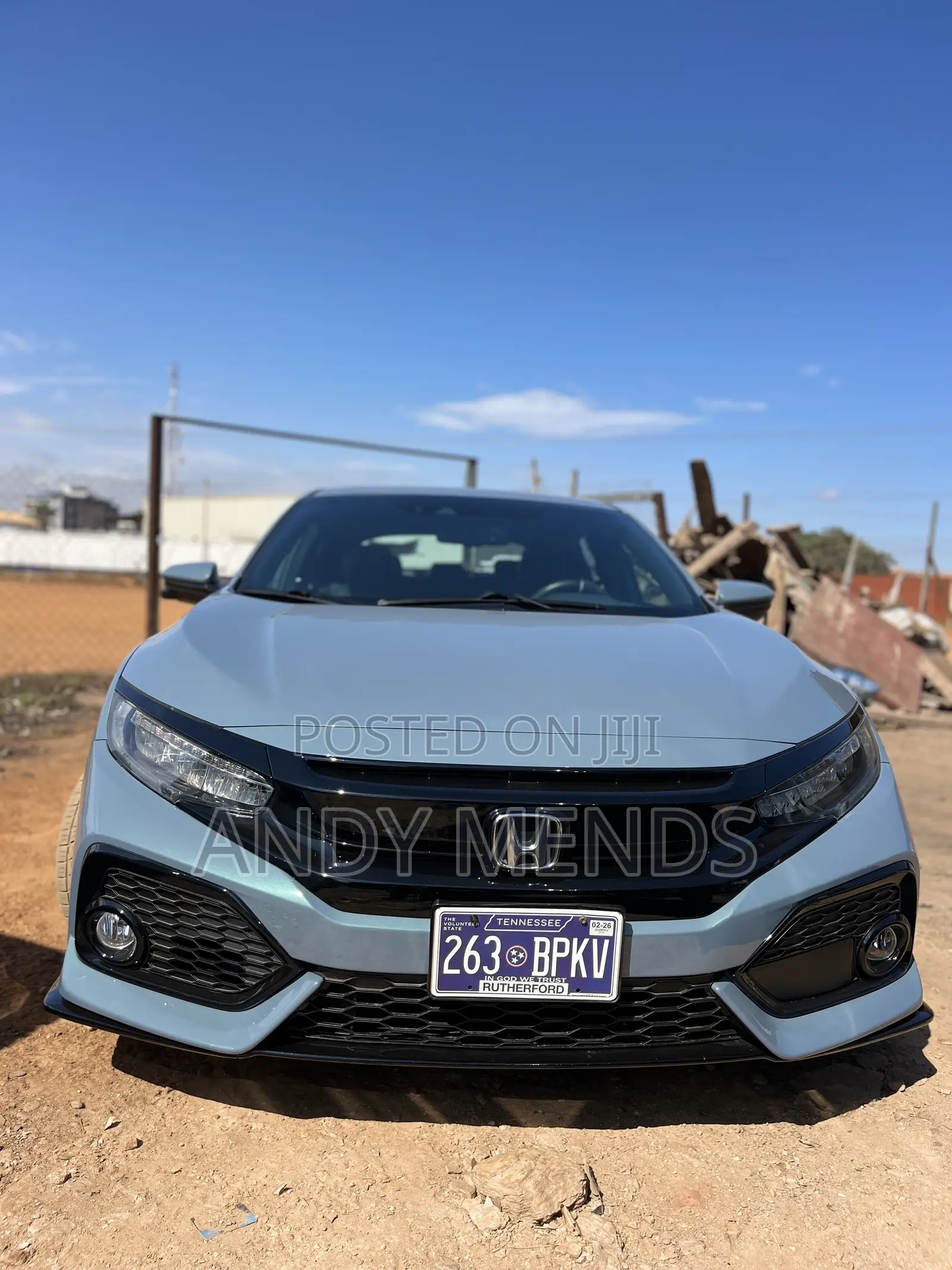 Honda Civic Sport Touring 4dr Hatchback (1.5L 4cyl) 2017 Gray