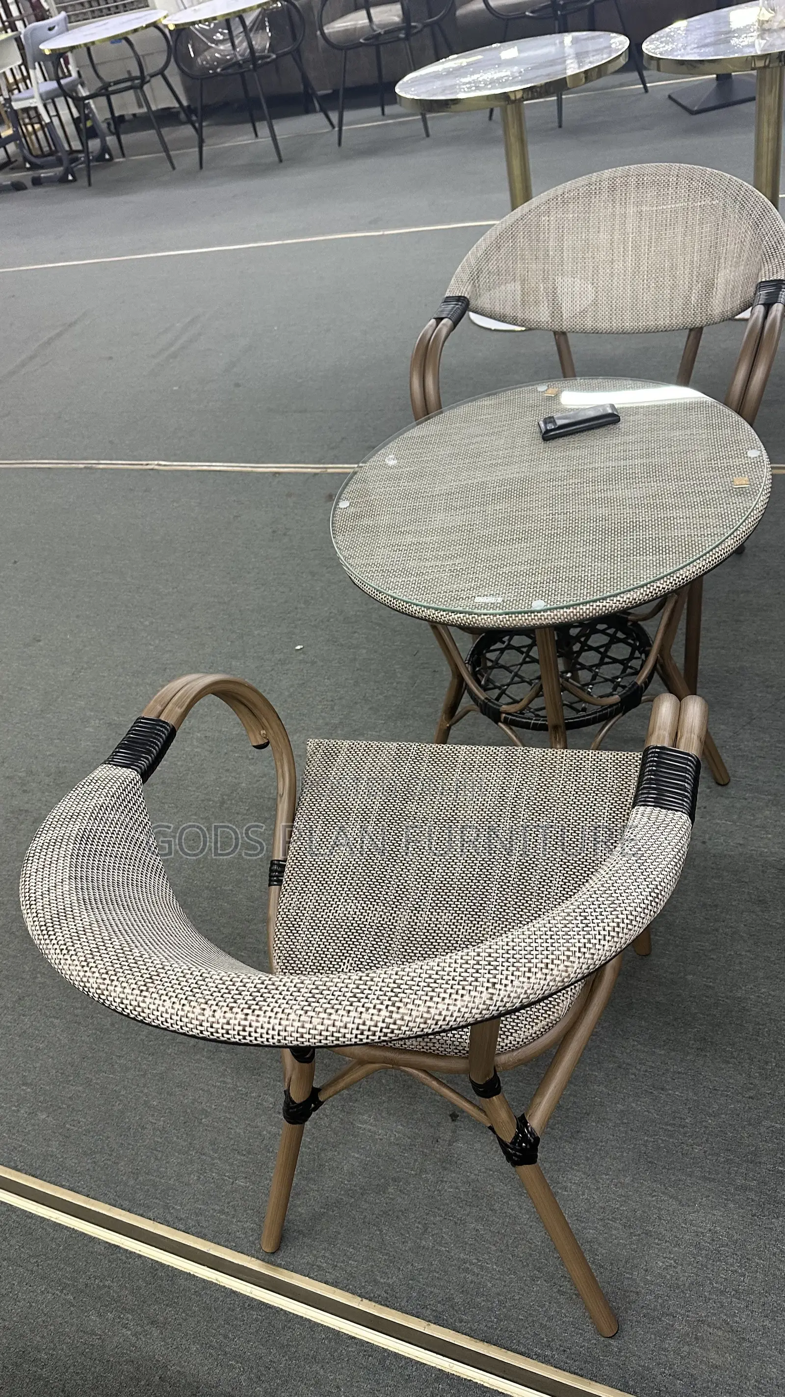 Outdoor Bistro and Patio Dining Set (1+2)