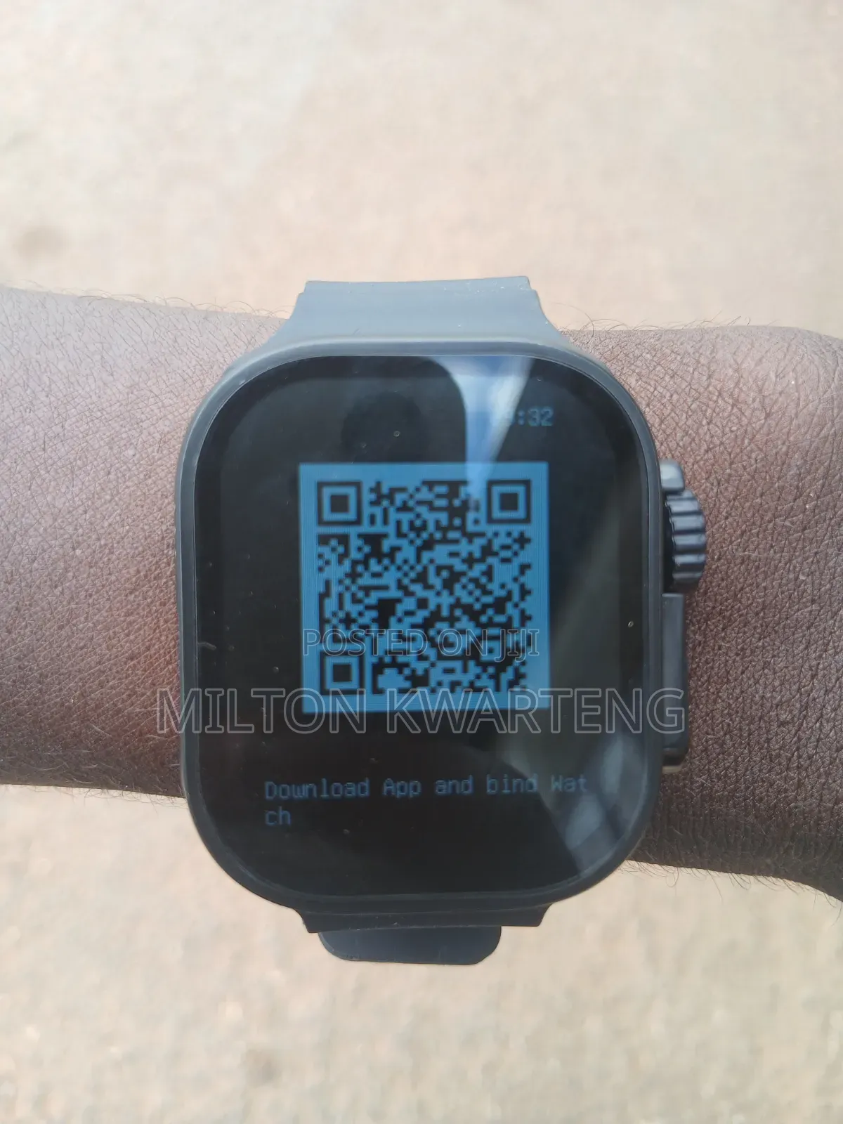 T800 Ultra Bluetooth Series 8 Smart Watch - Black