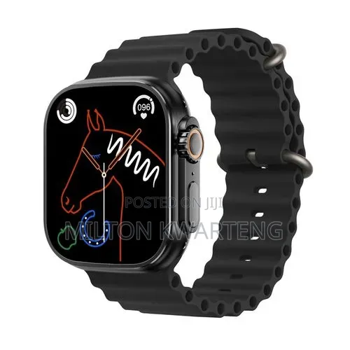 T800 Ultra Bluetooth Series 8 Smart Watch - Black