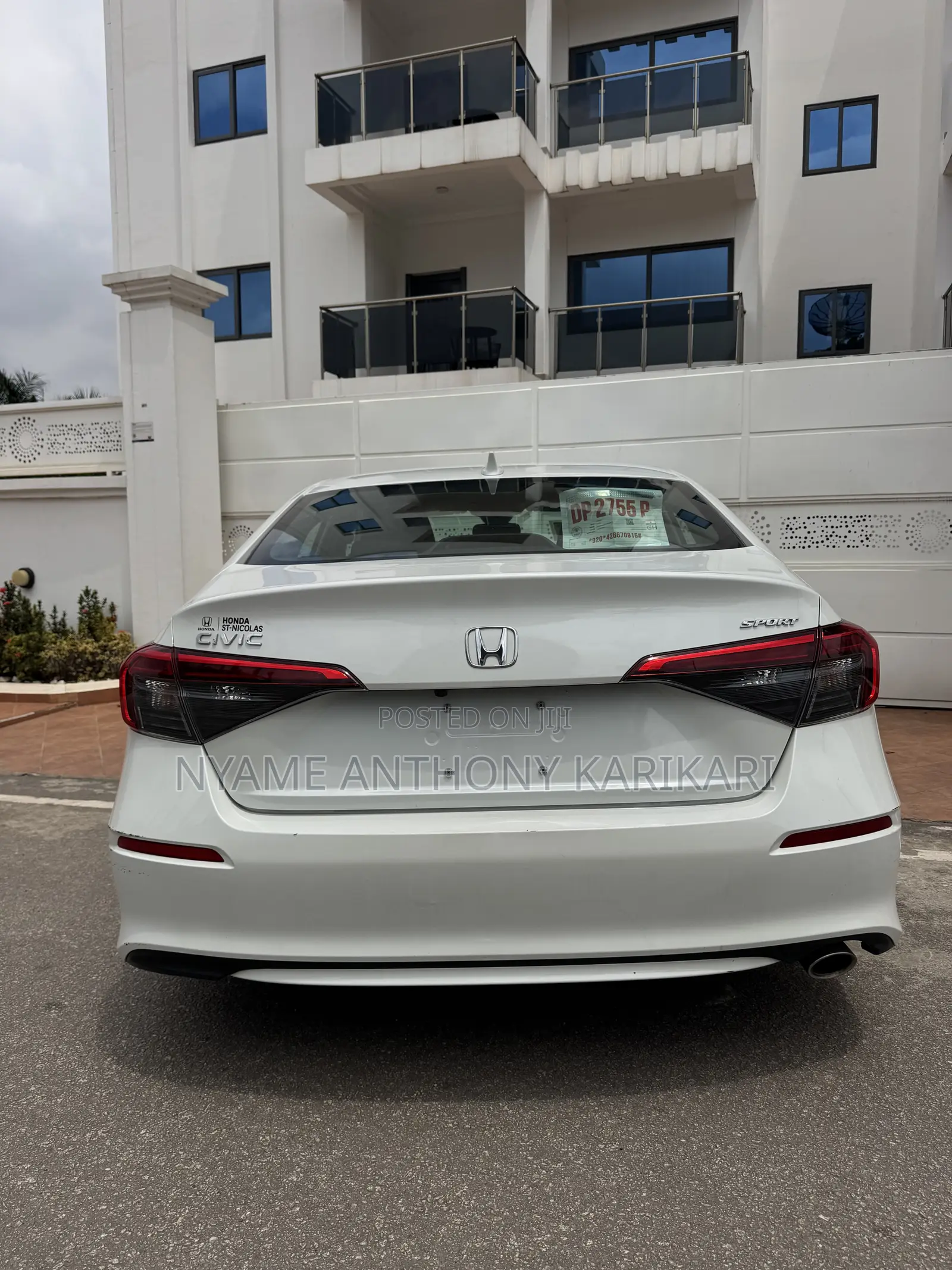 Honda Civic Sport CVT 2023 Pearl