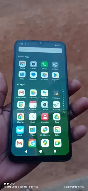 New Itel A06 64 GB Black