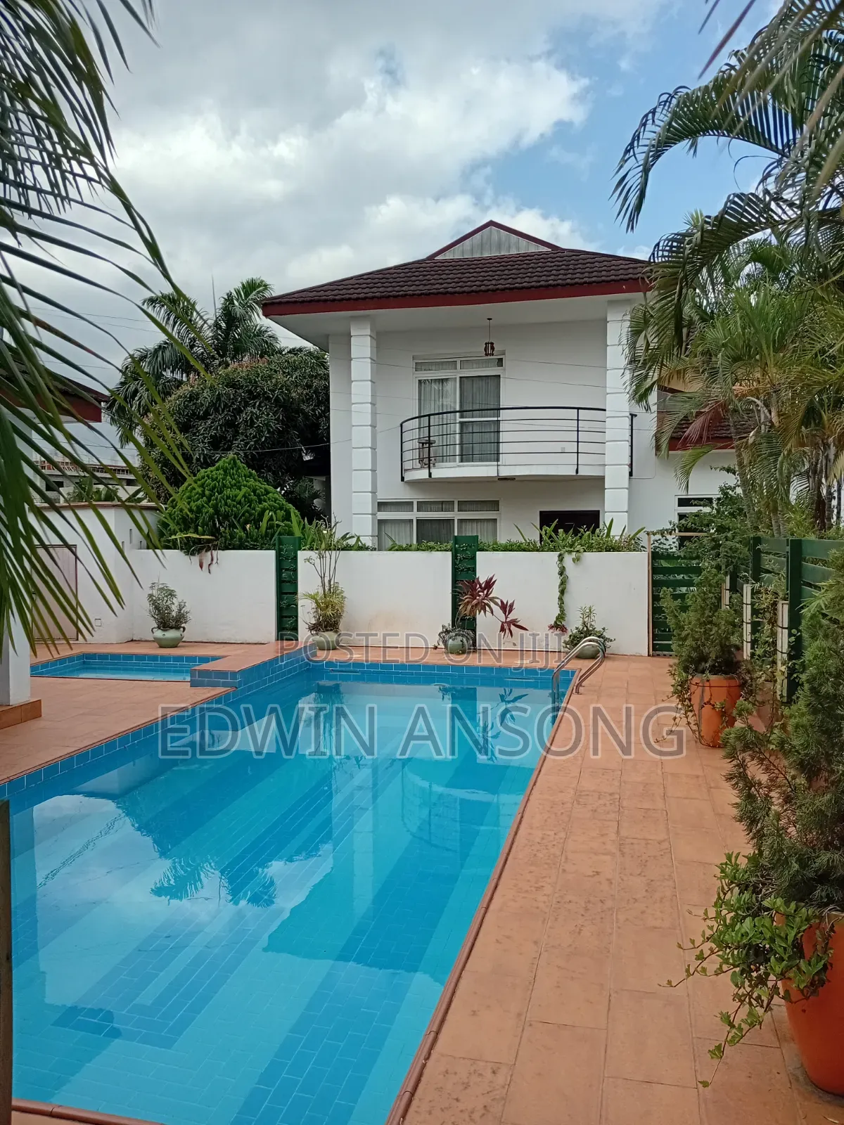 Furnished 4bdrm Villa in Sunshine Estate, Otano for rent