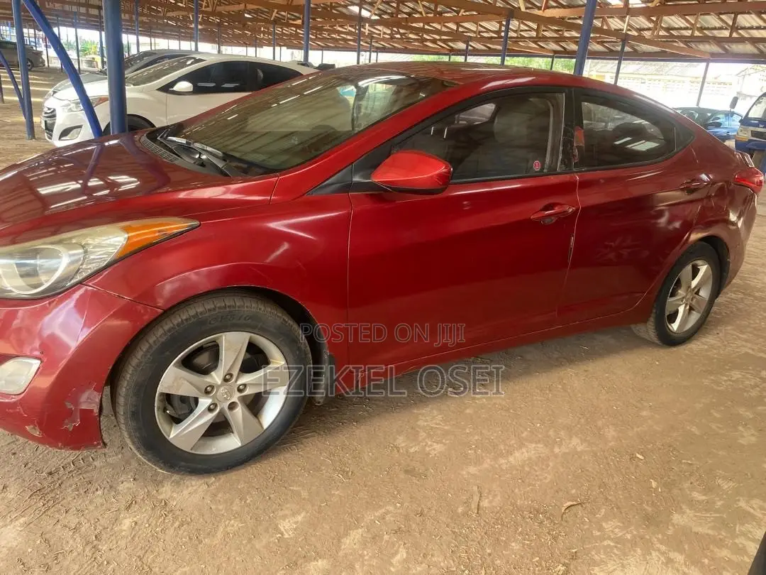 Hyundai Elantra GLS 2012 Red