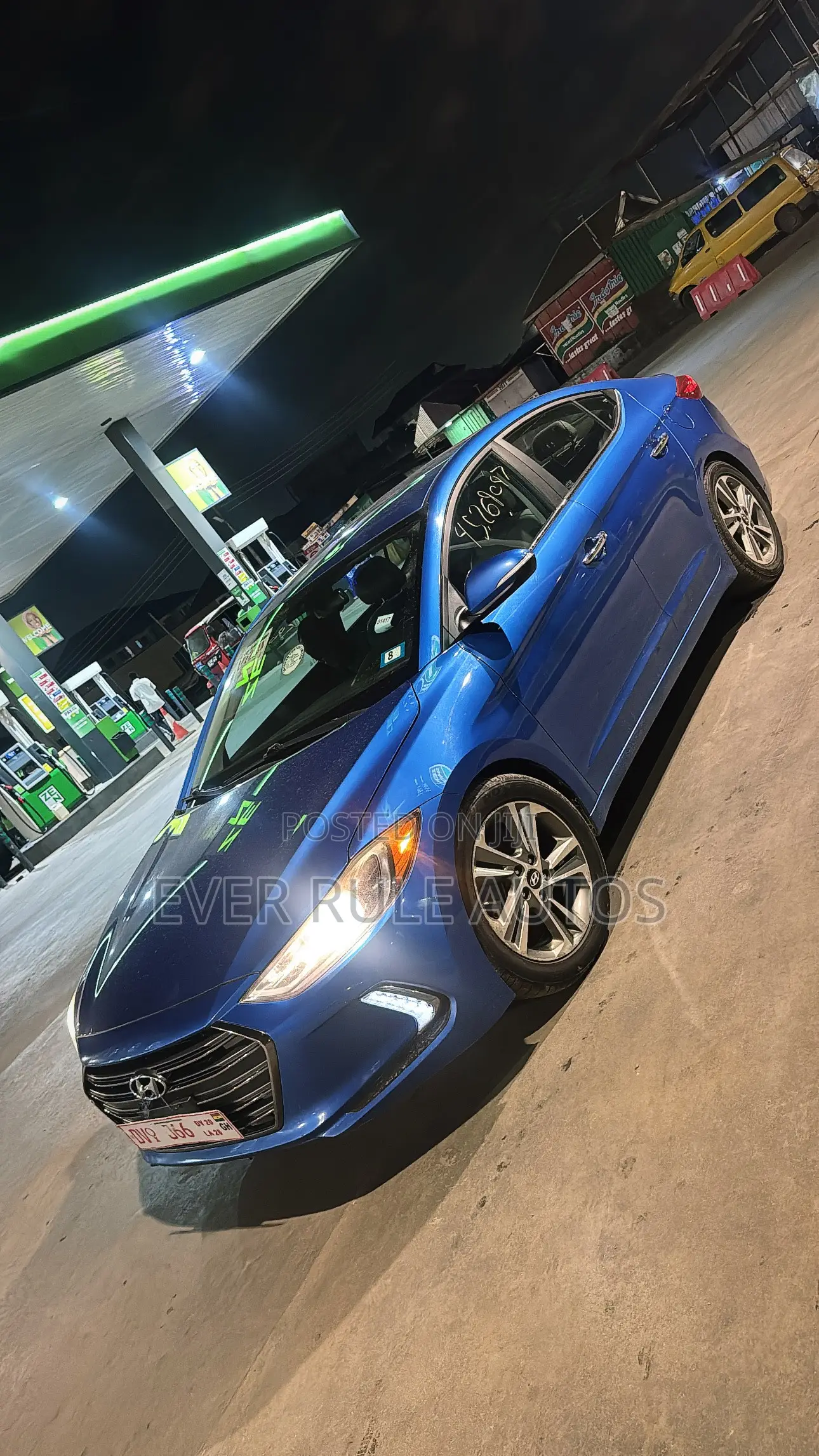 Hyundai Elantra Limited 2018 Blue