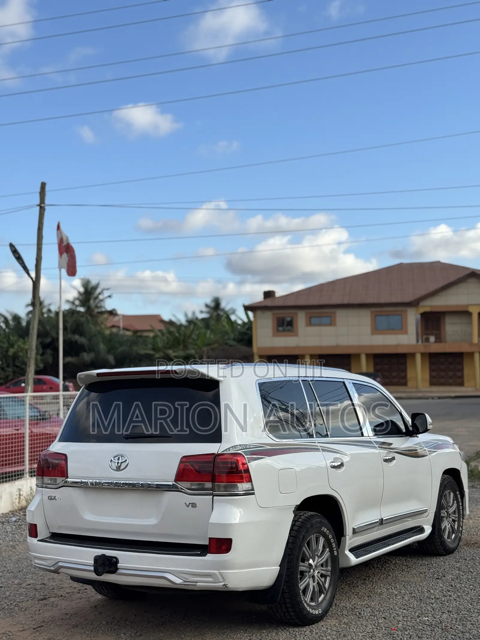 Toyota Land Cruiser 5.7 V8 2015 White