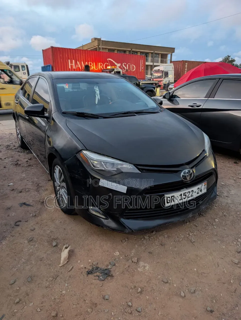 Toyota Corolla XLE (1.8L 4cyl 2A) 2018 Black