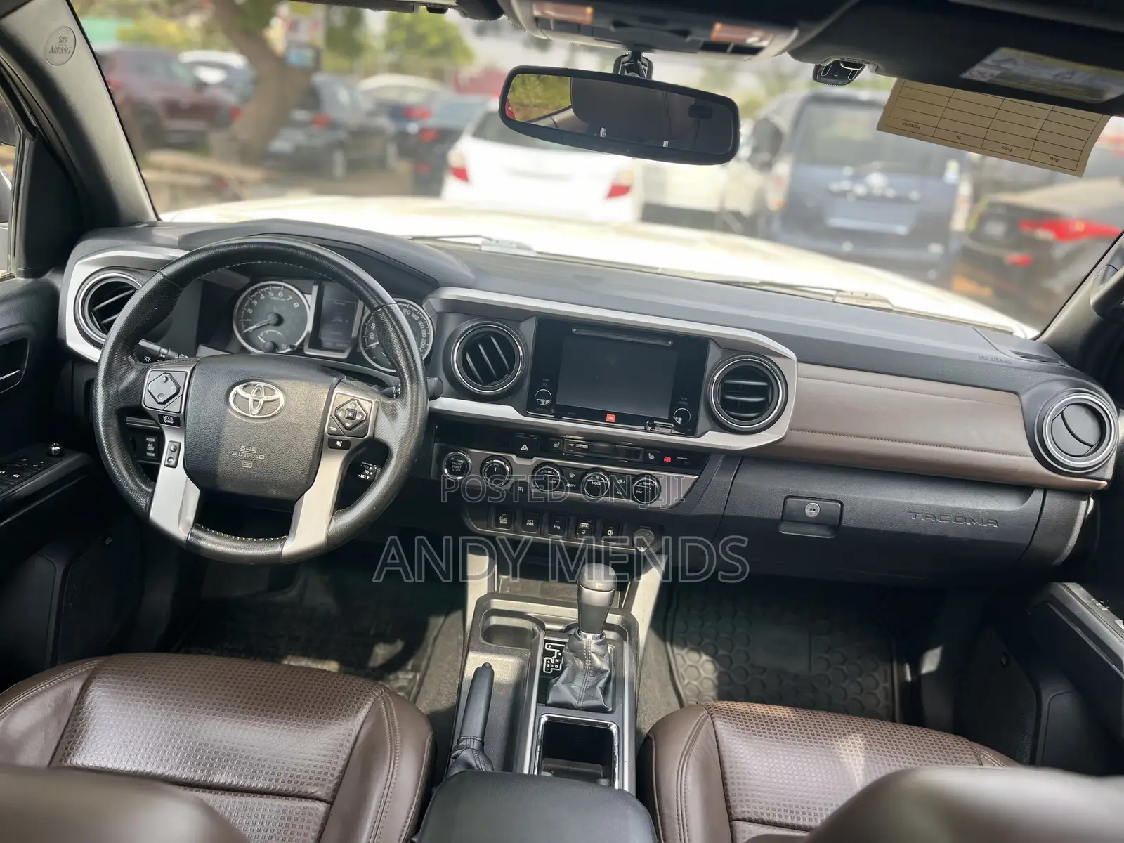 Toyota Tacoma Limited 2017 White