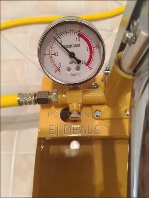 Test Pump for Water Pipe Line Installation
