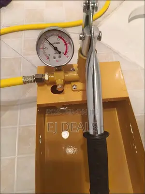 Test Pump for Water Pipe Line Installation