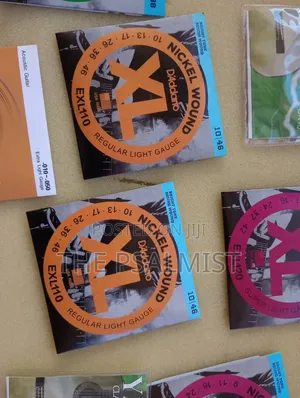 Electric and Acoustic Guitar Strings