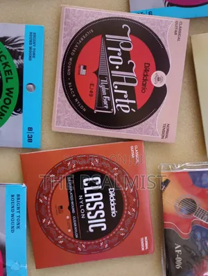 Electric and Acoustic Guitar Strings