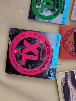 Electric and Acoustic Guitar Strings