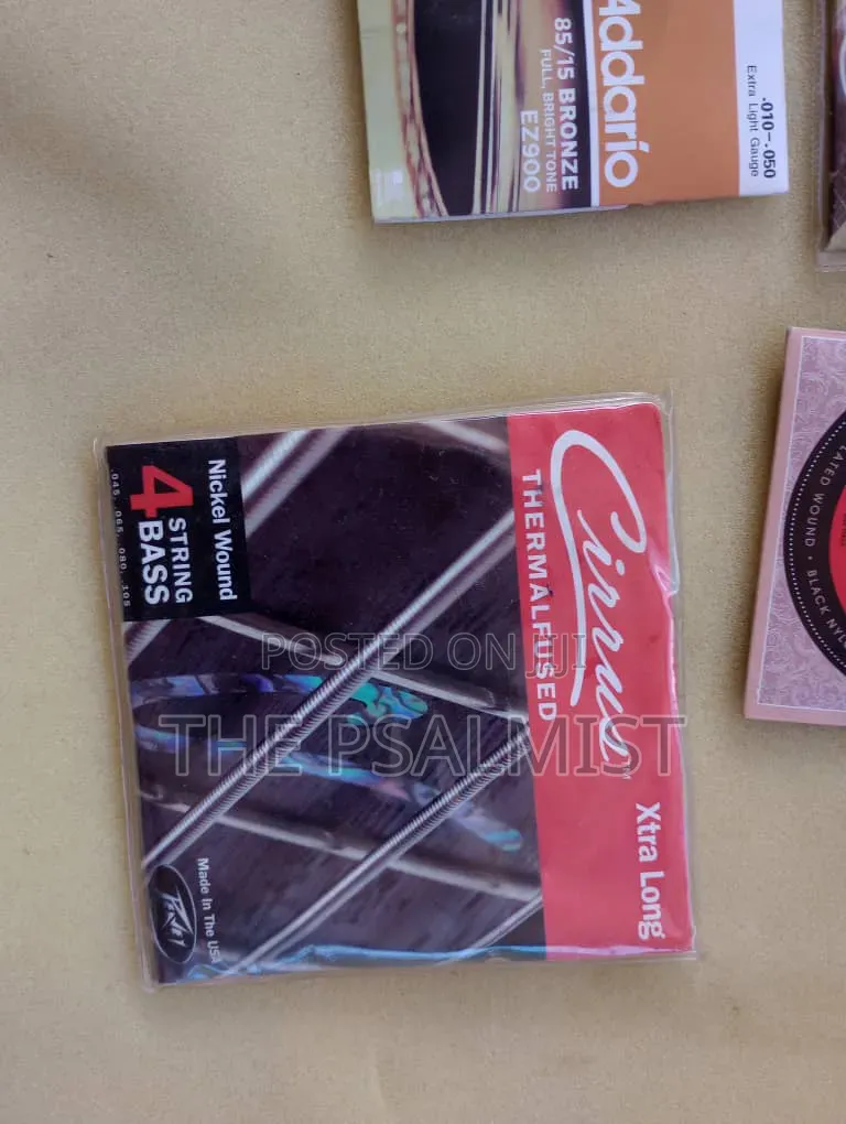 Electric and Acoustic Guitar Strings