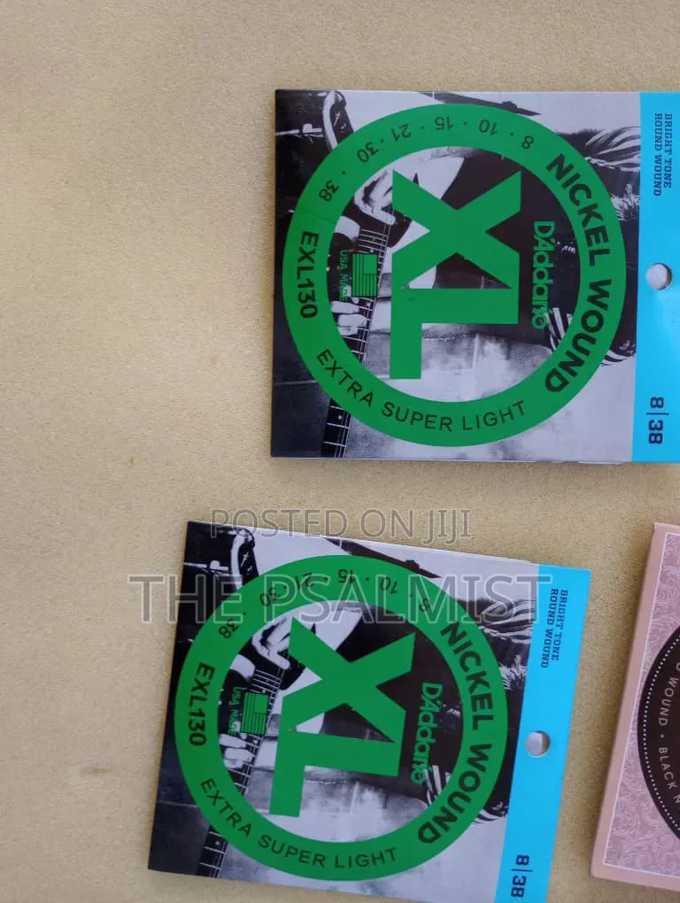 Electric and Acoustic Guitar Strings