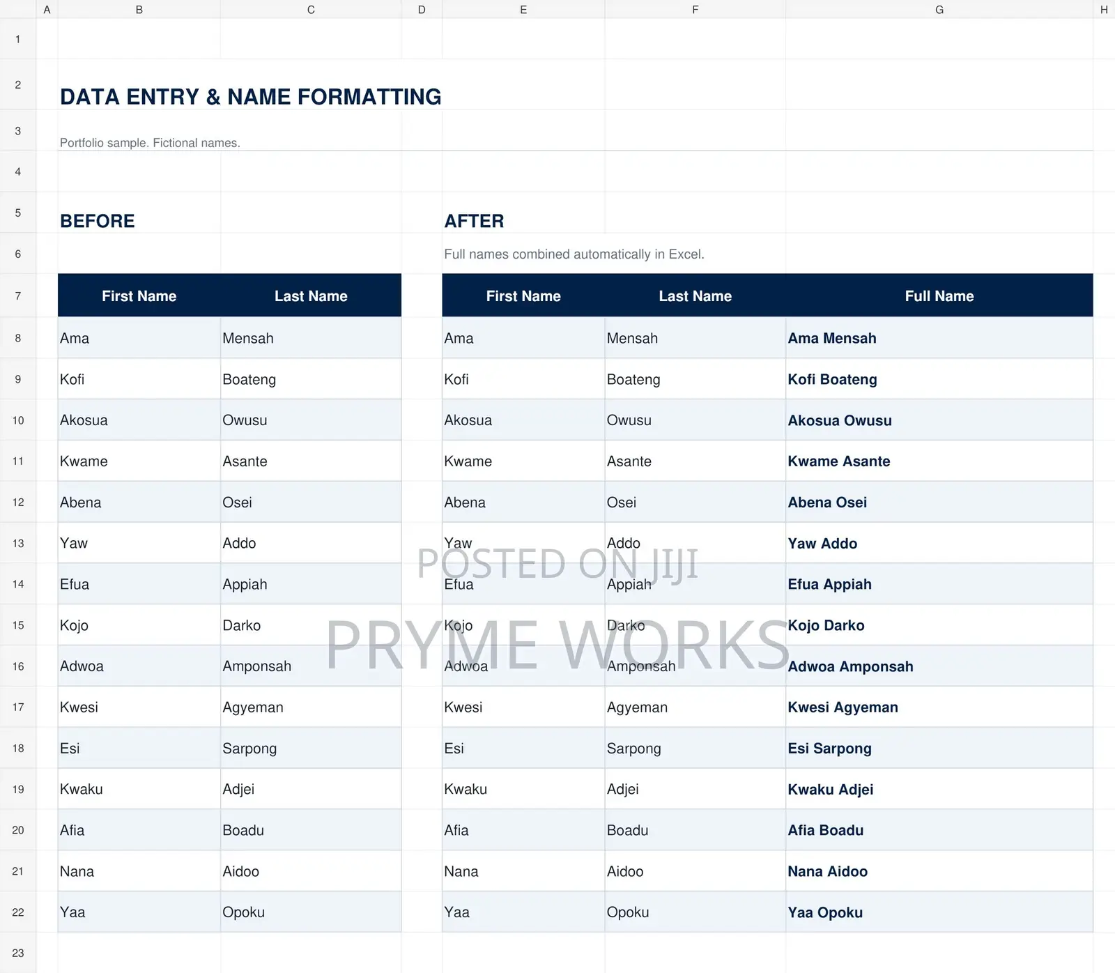 Virtual Assistant, Data Entry & Admin Support