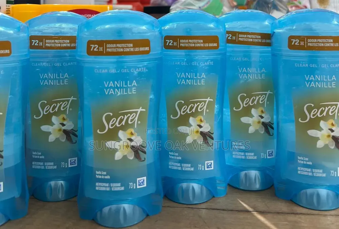 Secret Clear Gel Vanilla 73g
