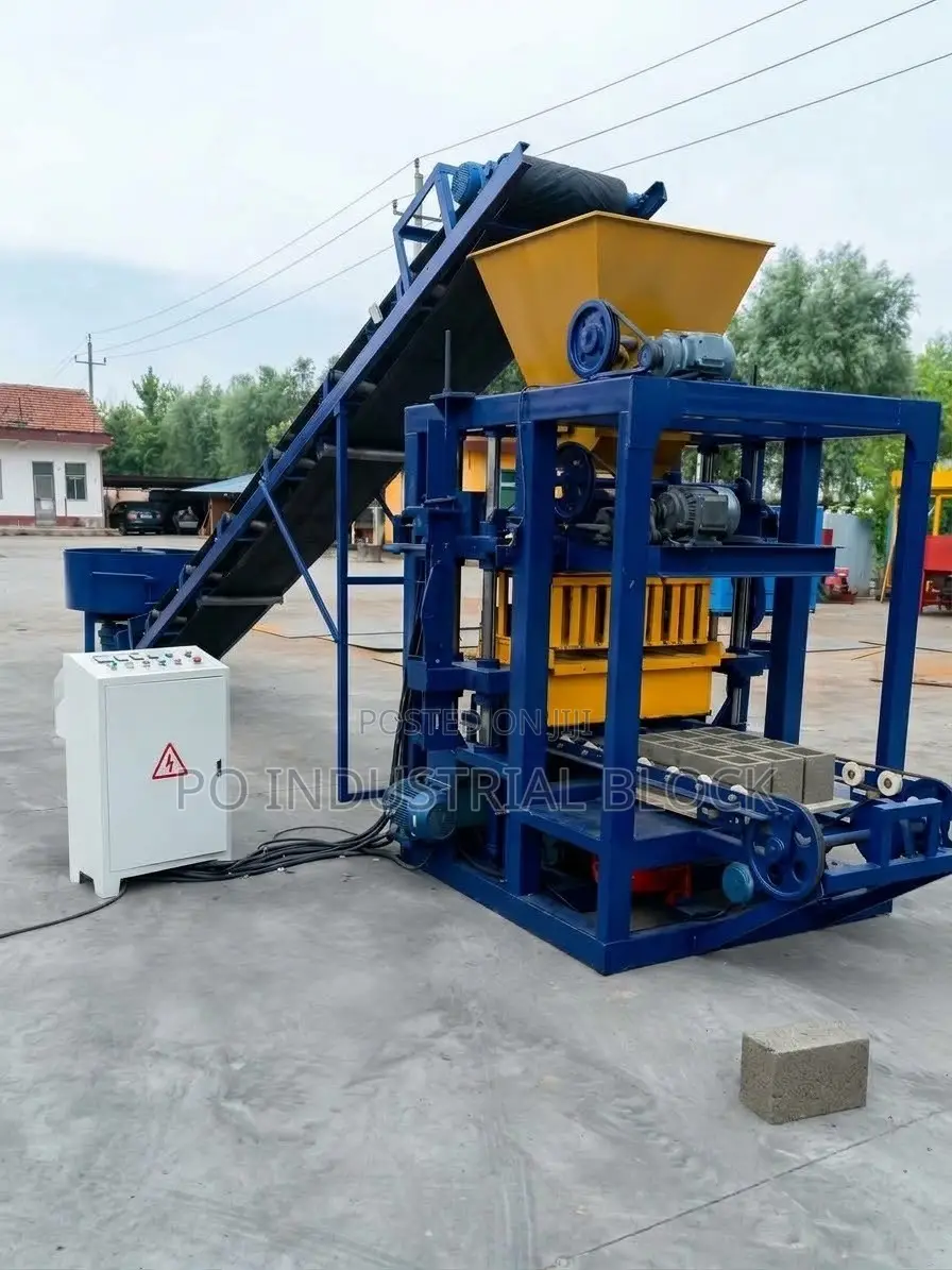 QT4-26 Industrial Automatic Block Machine