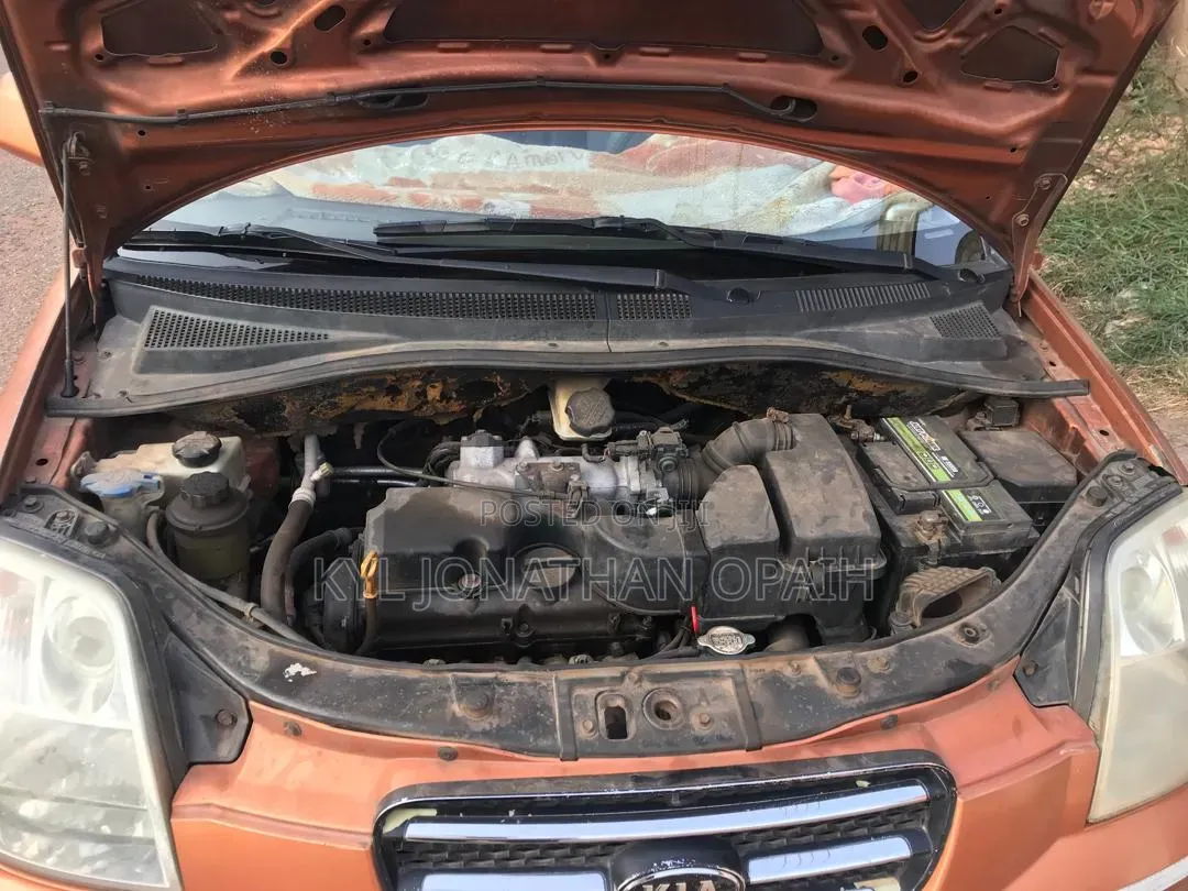 Kia Morning 2007 Orange