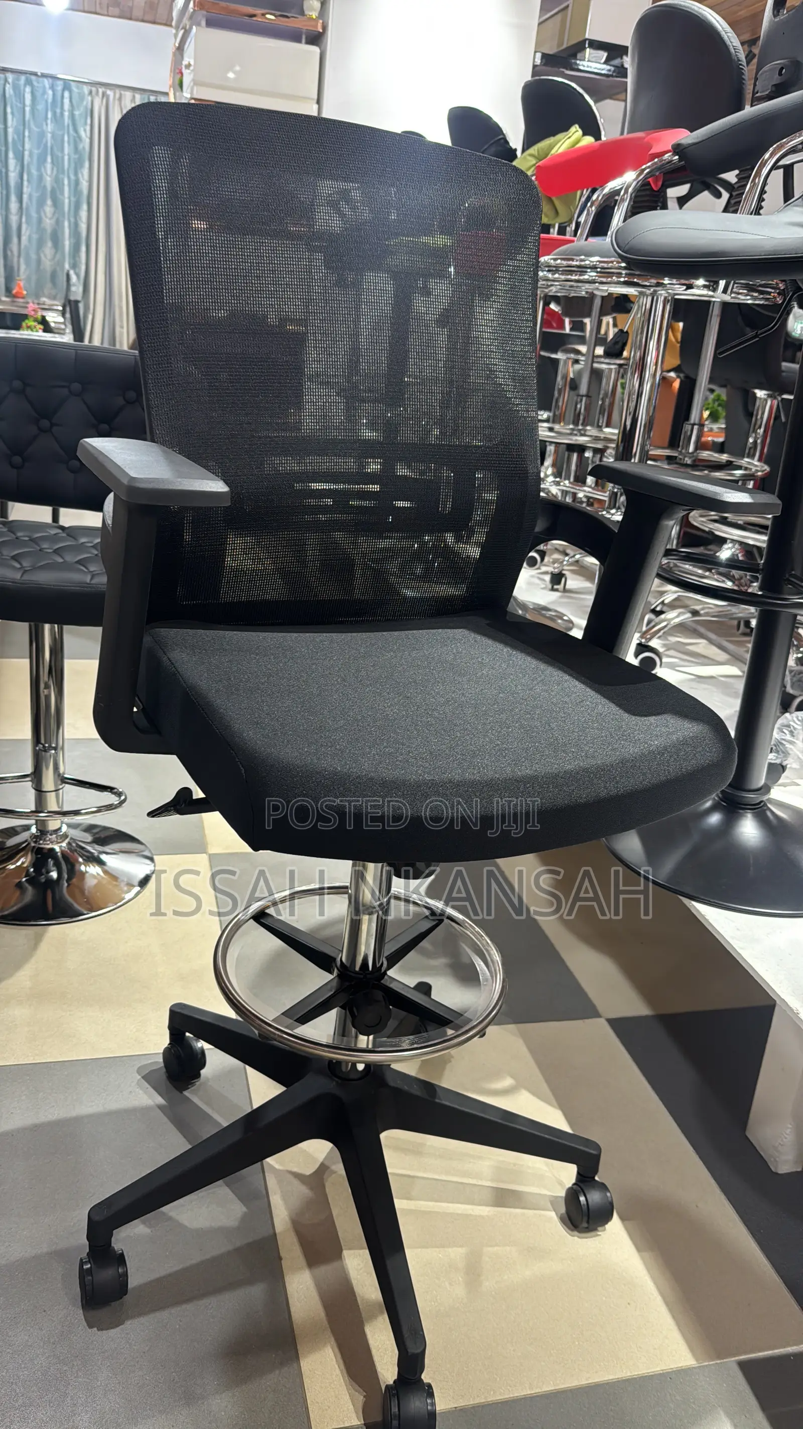 Counter Height Rotation Chair