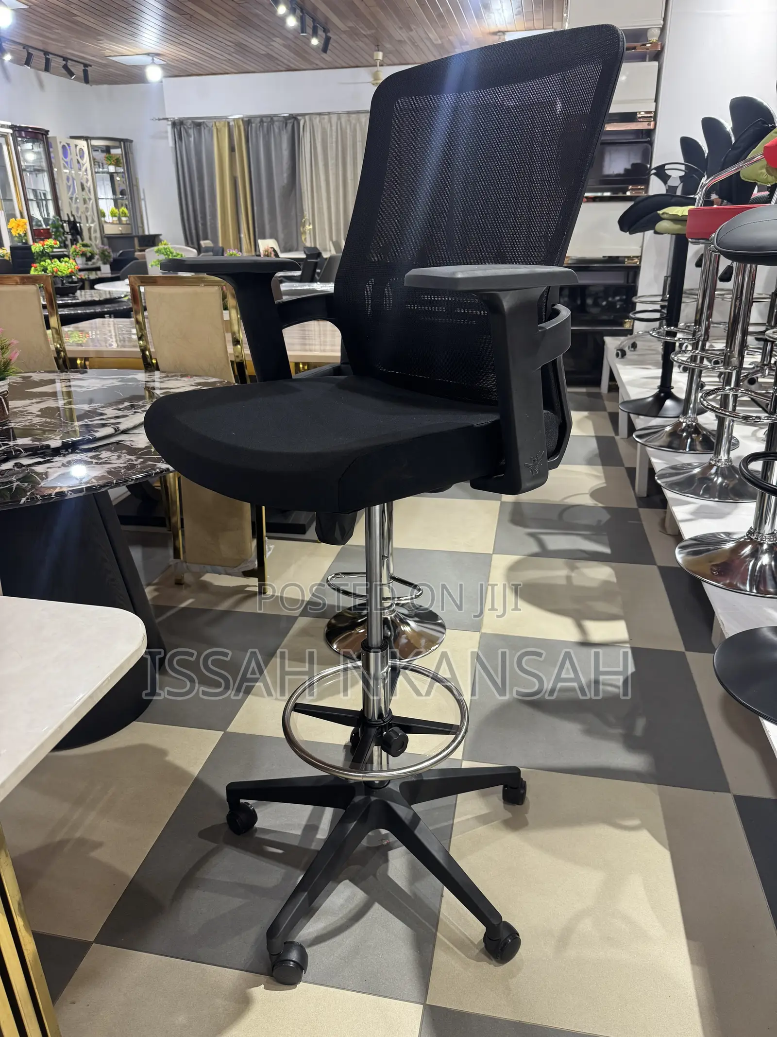 Counter Height Rotation Chair