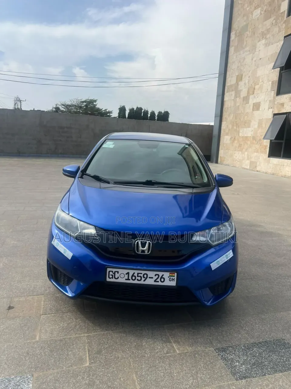Honda Fit 2015 Blue