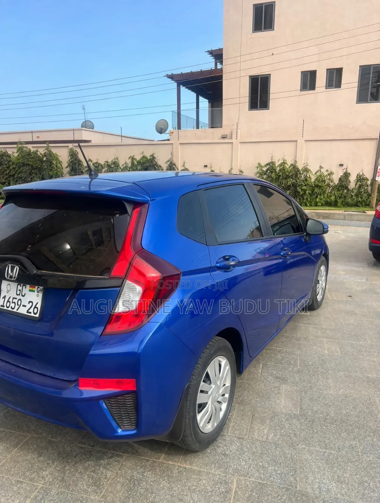 Honda Fit 2015 Blue