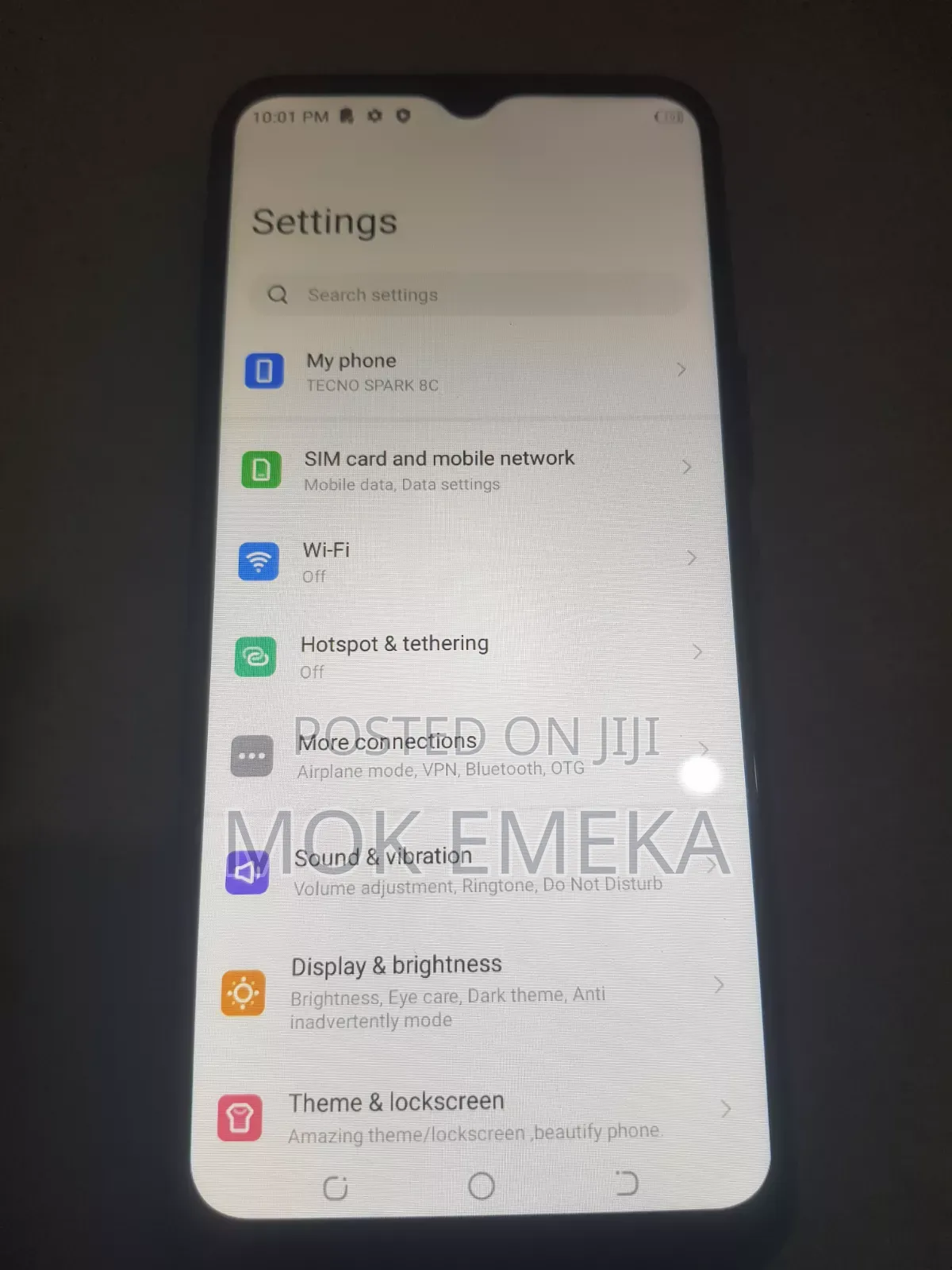 Tecno Spark 8C 64 GB Black