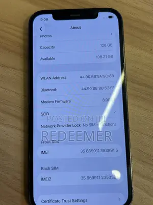 Apple iPhone 12 Pro 128 GB Black