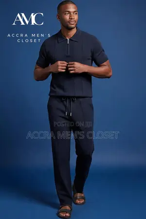 Men’s Matching Two-Piece Outfits – Smart Casual Wear