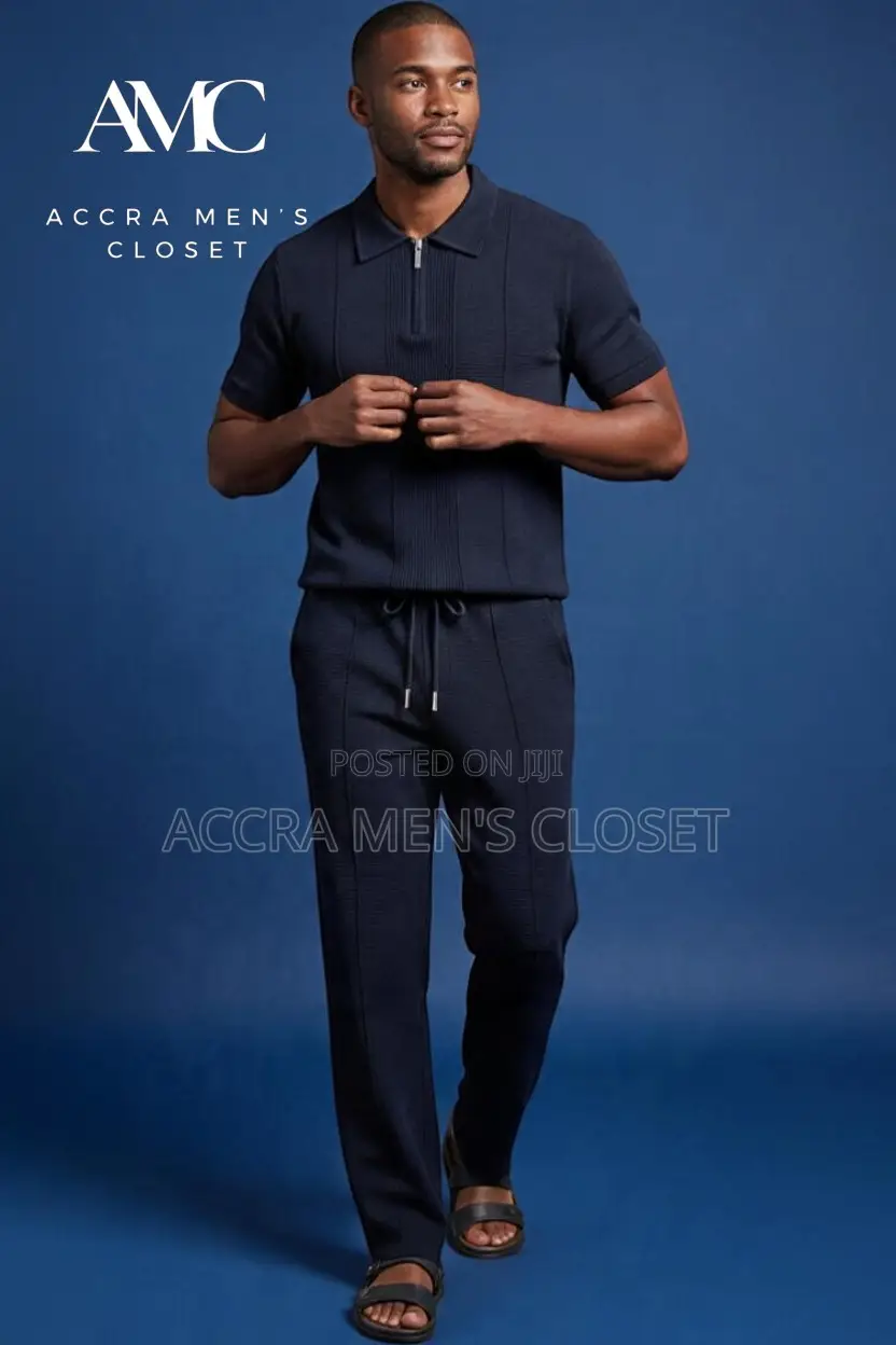 Men’s Matching Two-Piece Outfits – Smart Casual Wear