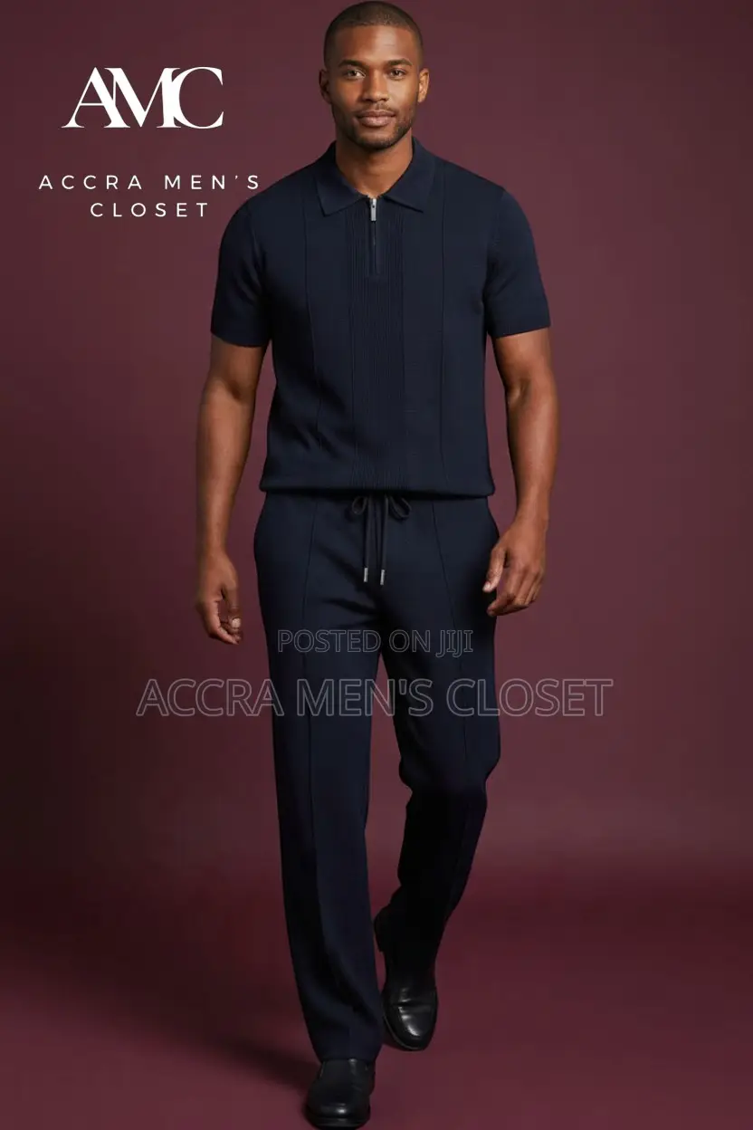 Men’s Matching Two-Piece Outfits – Smart Casual Wear