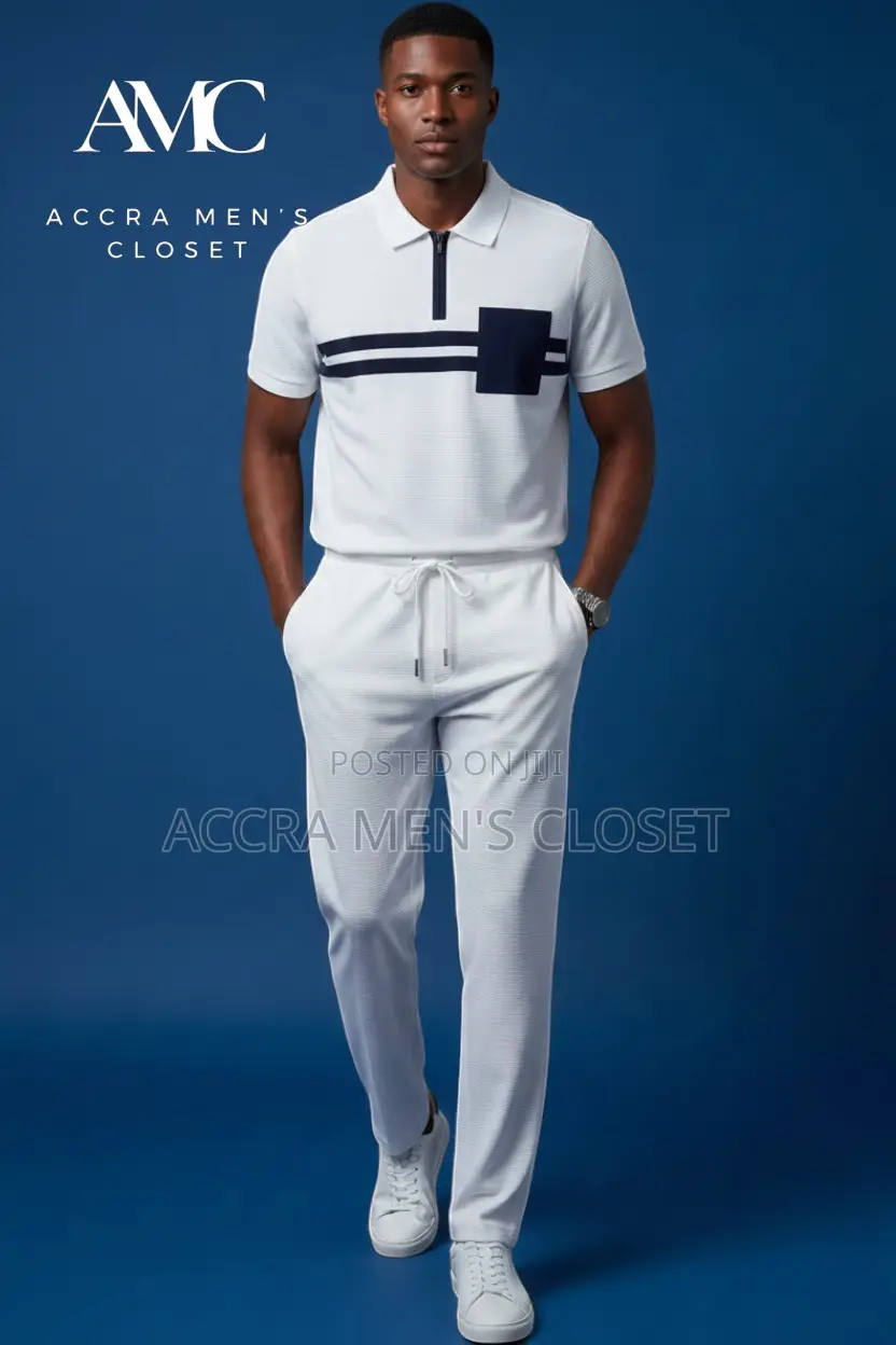 Men’s Matching Two-Piece Outfits – Smart Casual Wear