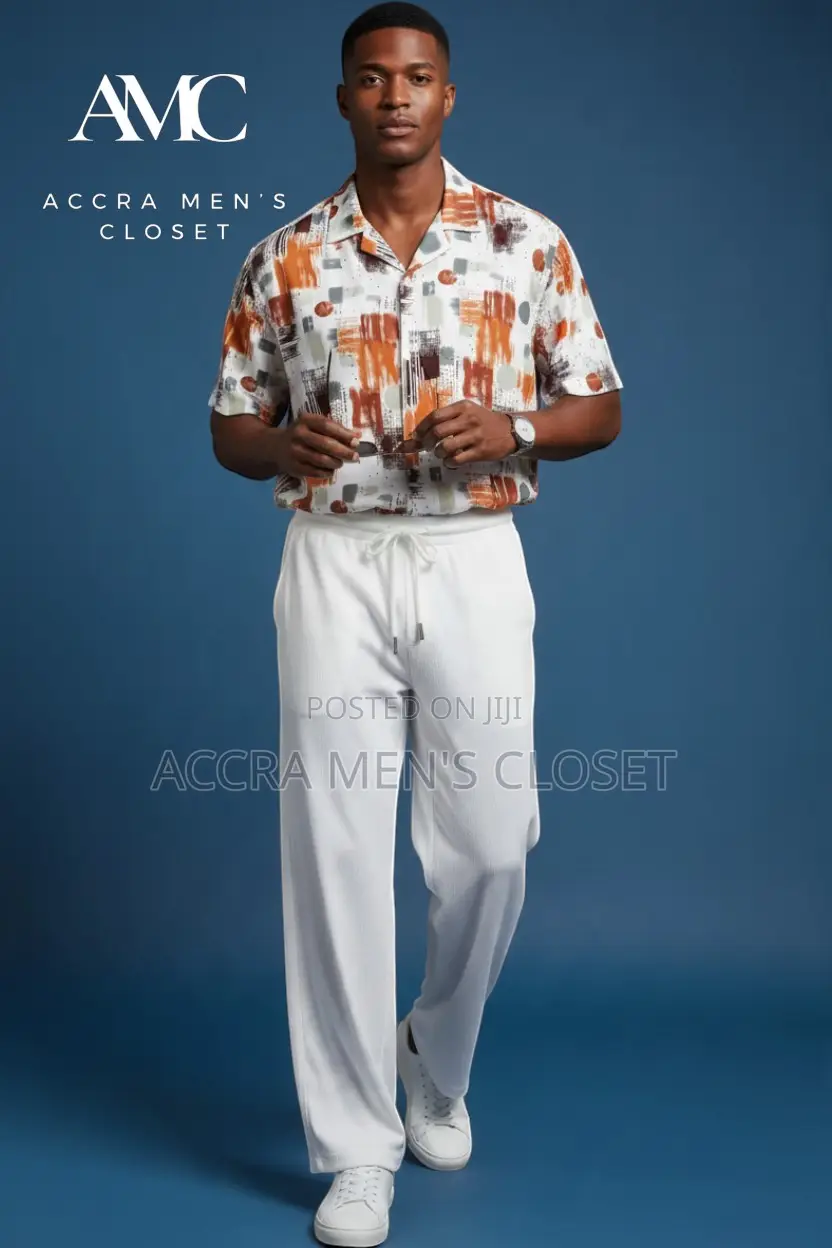 Men’s Matching Two-Piece Outfits – Smart Casual Wear
