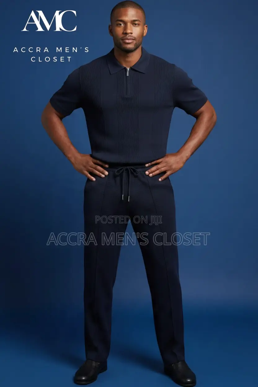 Men’s Matching Two-Piece Outfits – Smart Casual Wear