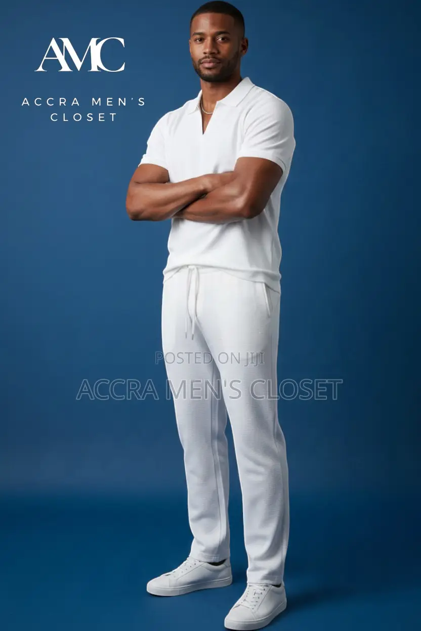 Men’s Matching Two-Piece Outfits – Smart Casual Wear