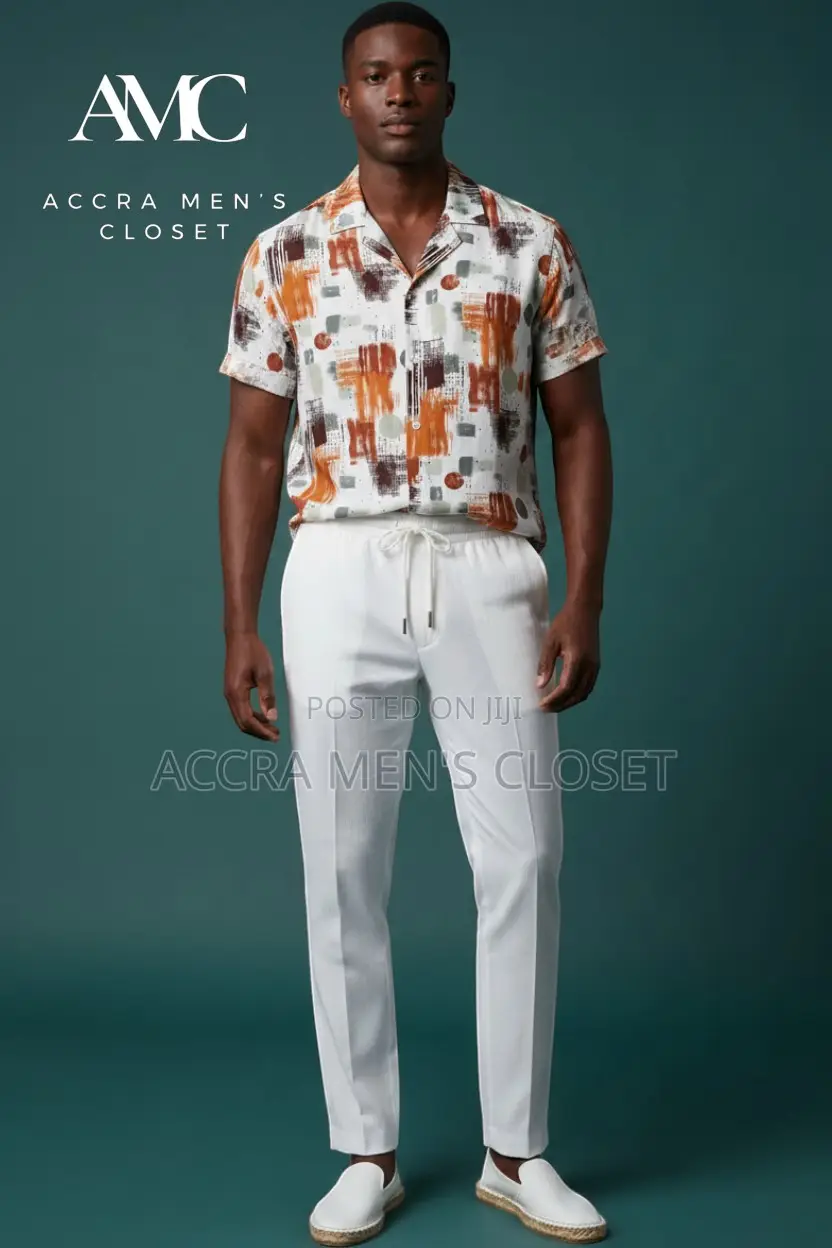 Men’s Matching Two-Piece Outfits – Smart Casual Wear