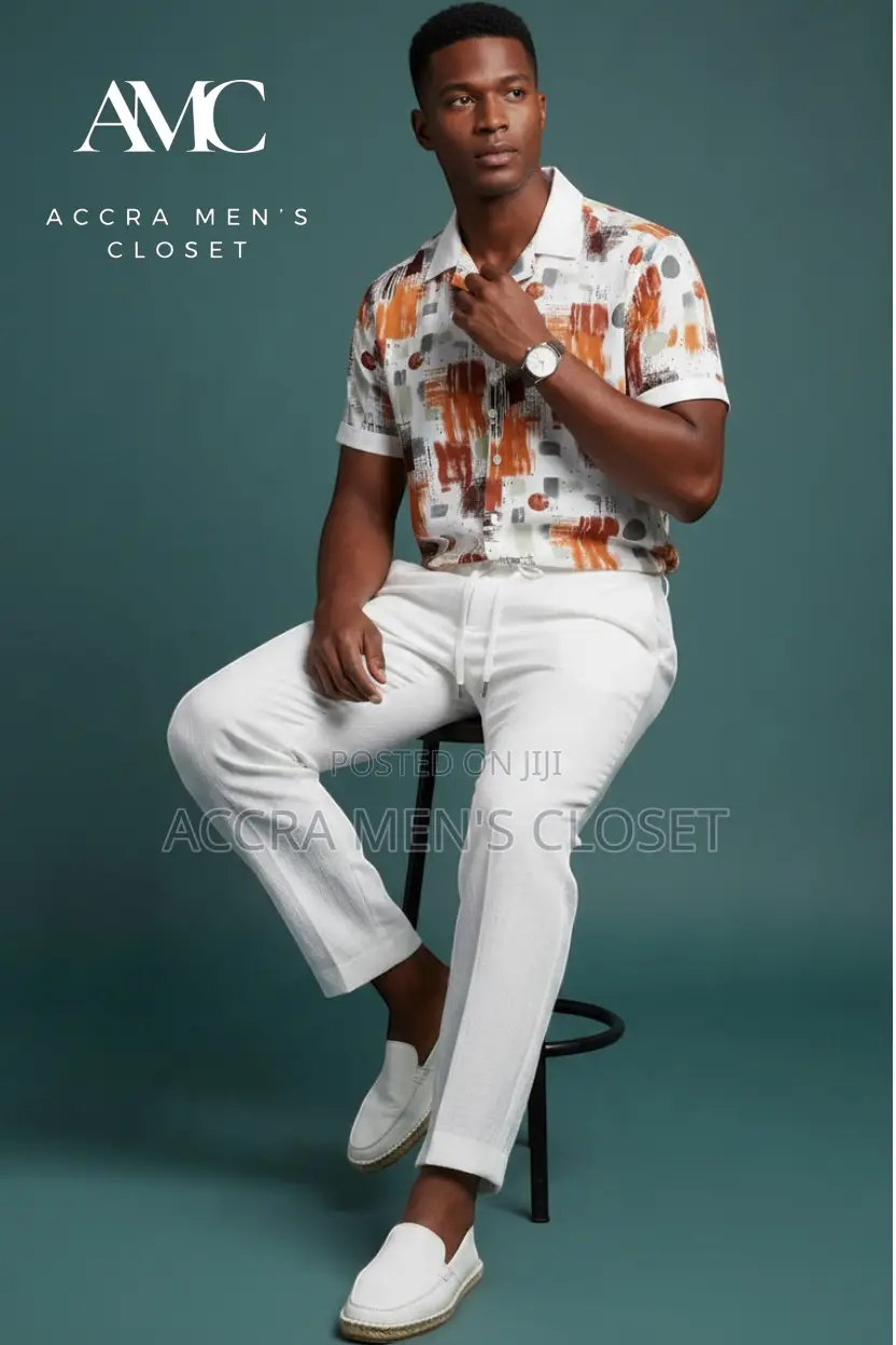 Men’s Matching Two-Piece Outfits – Smart Casual Wear