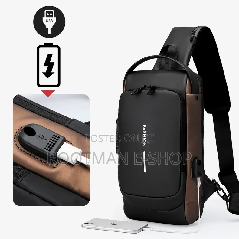 Crossbody Sling Bag for Men Single Shoulder