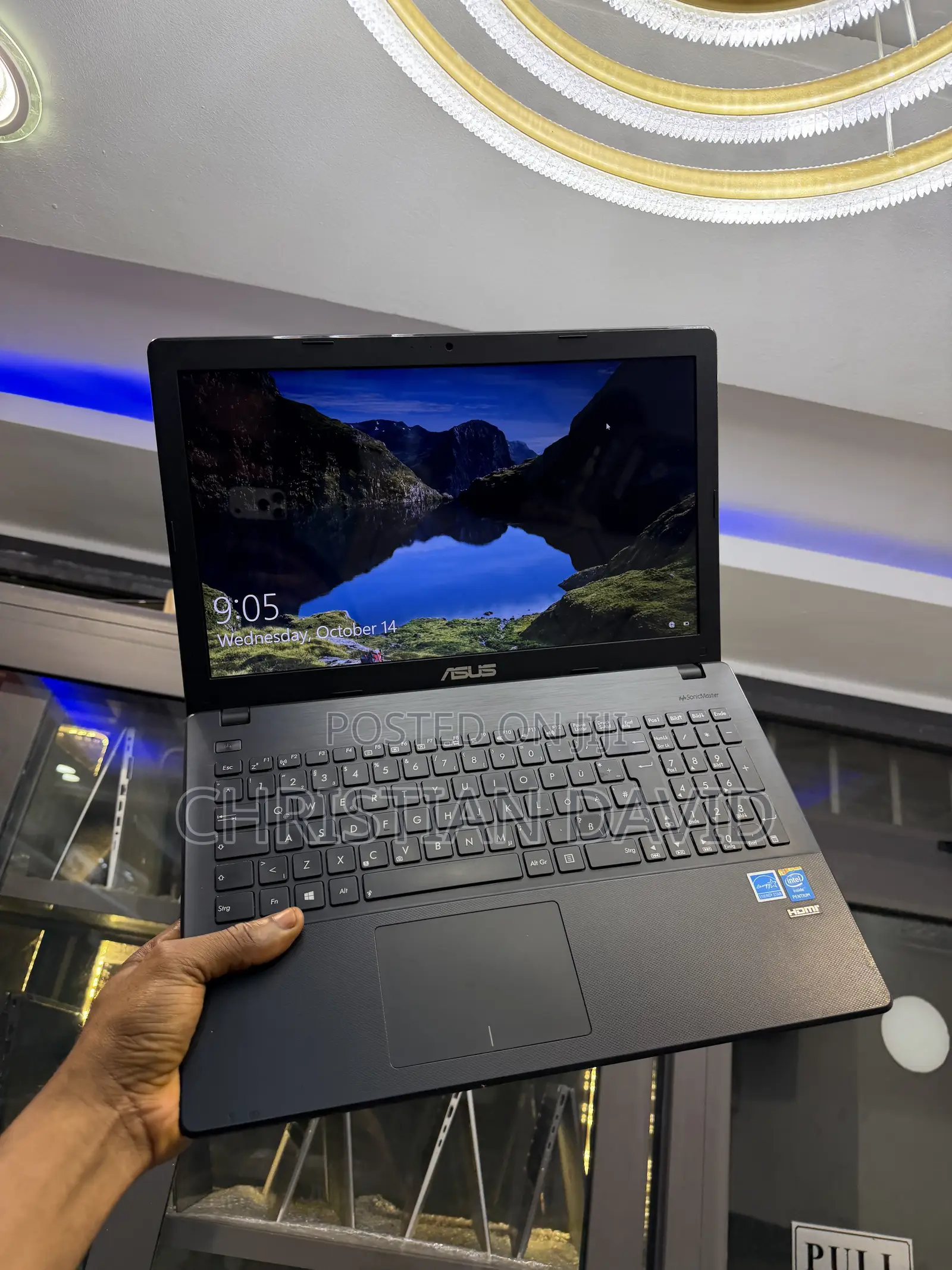Laptop Asus X551CA 4GB Intel Pentium SSD 128GB