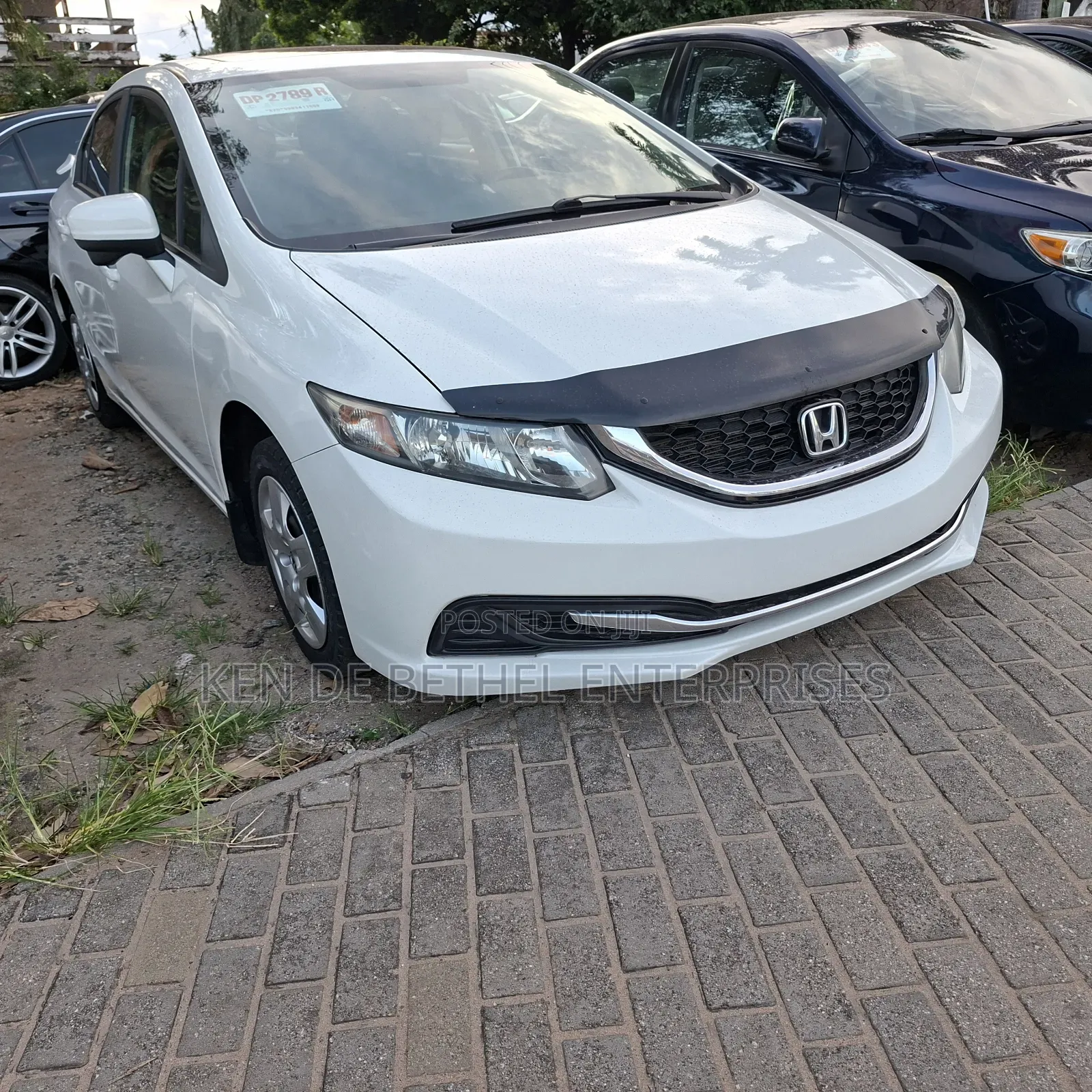 Honda Civic EX 4dr Sedan (1.8L 4cyl CVT) 2015 White