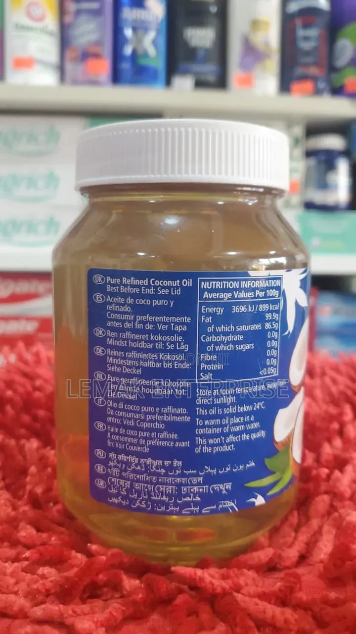 KTC 100% Pure Coconut Oil (500ml / Odourless).