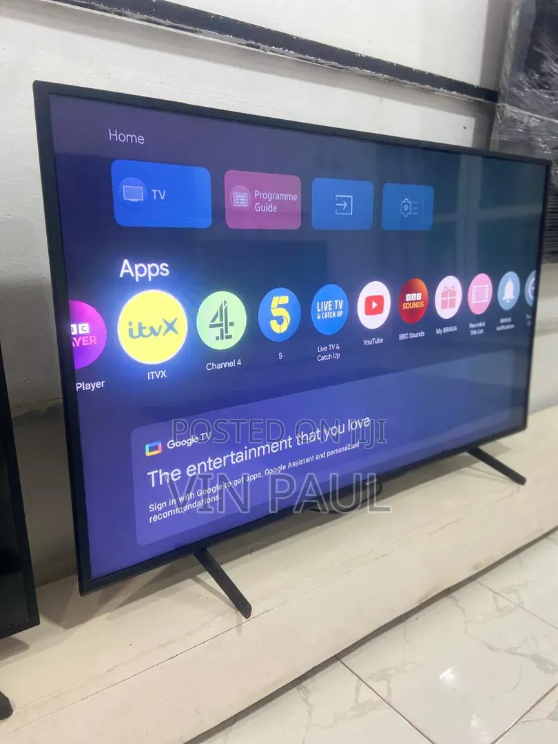50 Inches Qled 4k Android Sony TV.