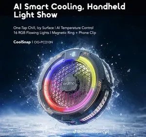 Oraimo CoolSnap Magnetic Phone Cooler – Instant Ice-Cooling for Gaming