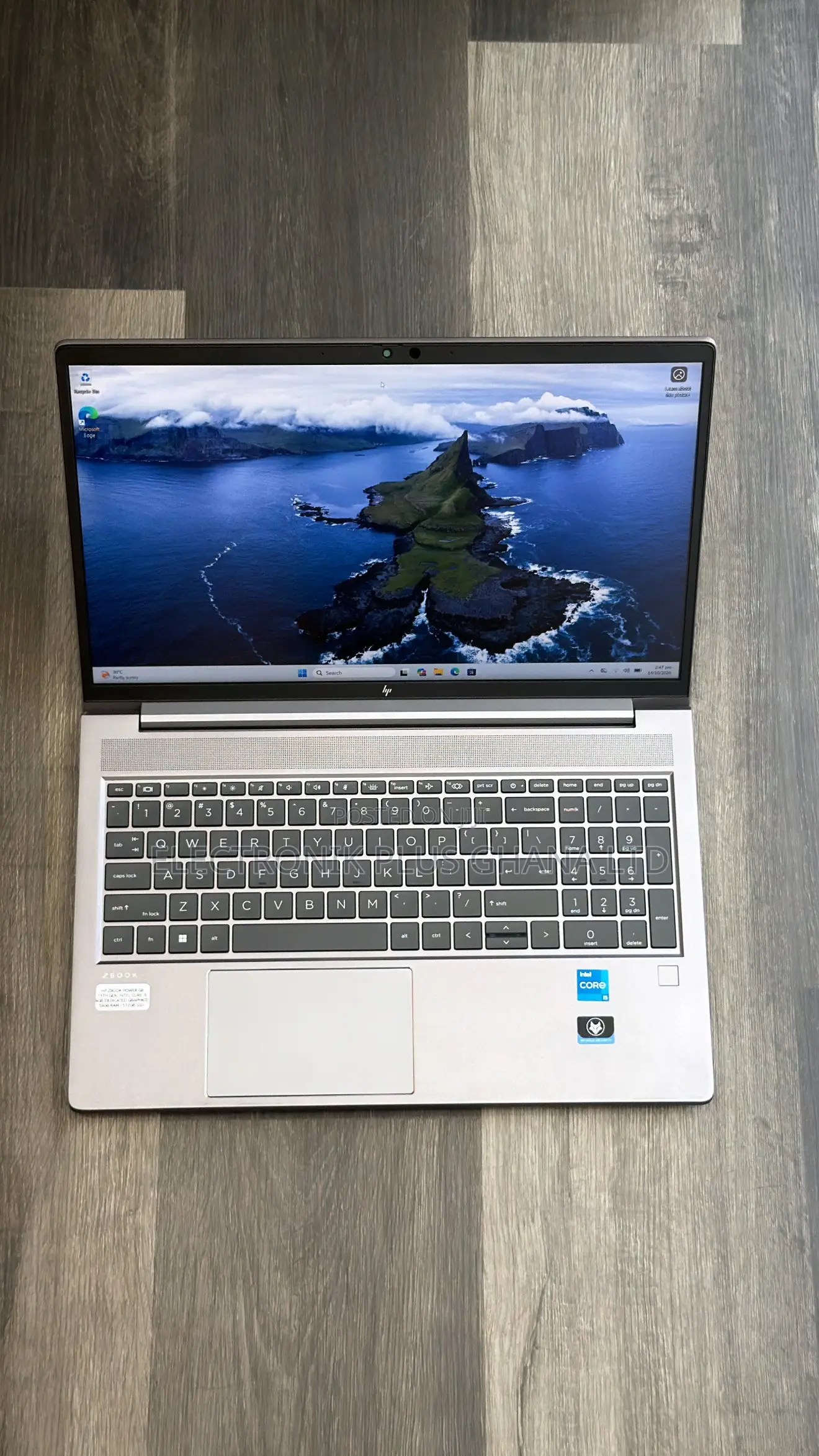 Laptop HP ZBook Power G9 i7 16GB Intel Core i5 SSD 512GB